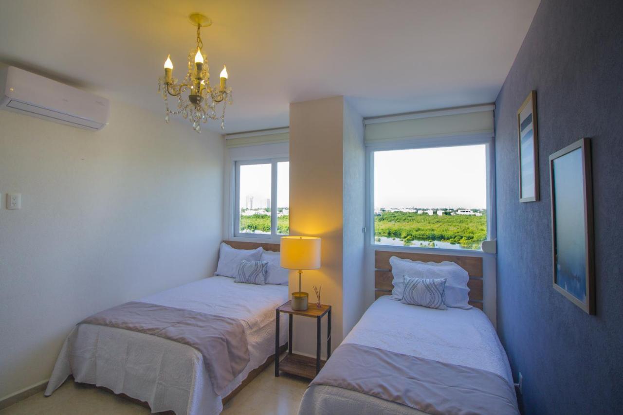 Tu Hogar Frente Al Mar Caribe, Vive Cancun Exterior photo